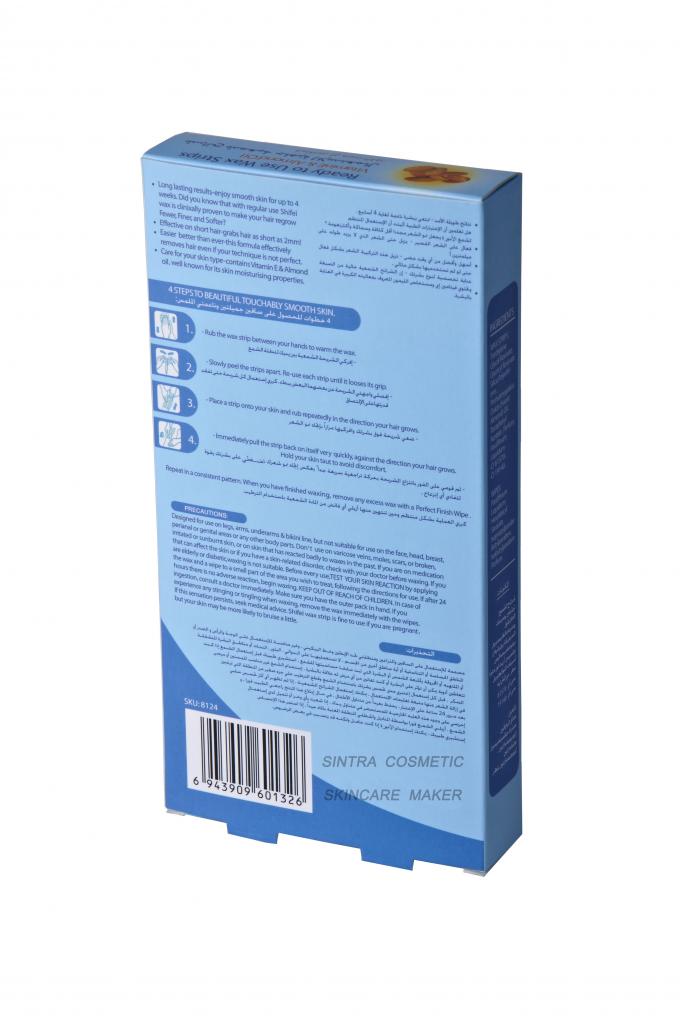 A cera pronto para uso descasca o óleo de amêndoa STF8124 da vitamina E da remoção do cabelo do pé 1