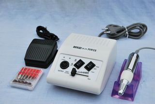 2.35 mm forma de caneta plástica portátil 80gf.cm Electric Nail broca com frente &amp; revers Switch