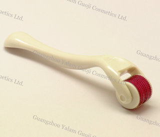 540 Titânio Micro rolos de agulhas com capa vibrar, sistema de terapia Microneedle para a pele