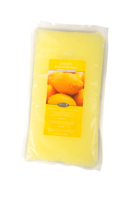 Cera de parafina húmida 450g dos TERMAS de Herapeutic do sabor do limão para o salão de beleza do prego
