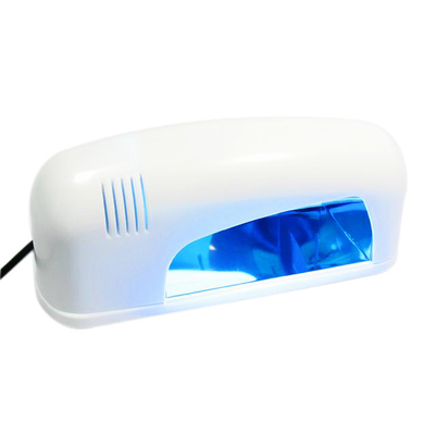 Do gel profissional branco do prego da forma lâmpada UV 9 watts para curar pregos