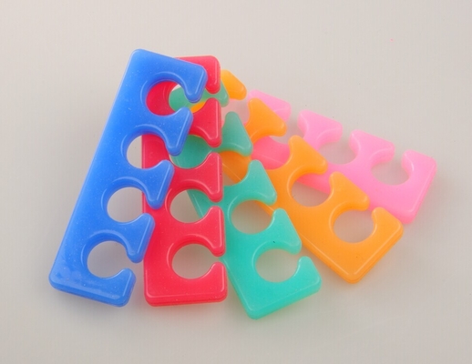 Ferramenta do pedicure da ferramenta da arte do prego do gel de silicone/separador do dedo do pé para a casa