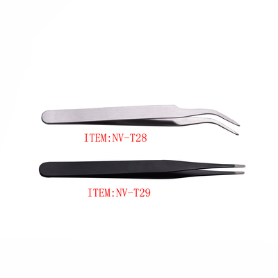 A arte de aço inoxidável do prego utiliza ferramentas em linha reta ou Tweezer do prego da forma curvada