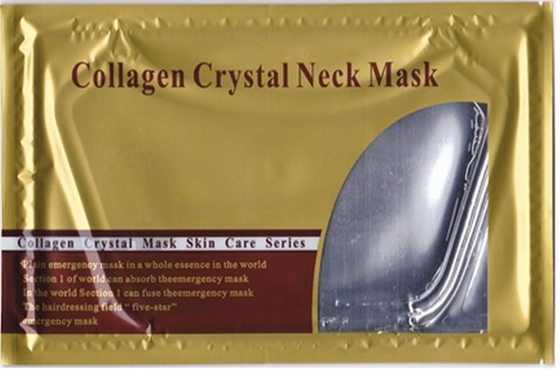 Máscara facial do colagénio da vitamina C do chá verde para as mulheres/máscara leitosa SJ-054 do pescoço