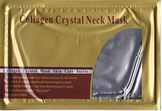 Máscara facial de nutrição do colagénio puro, máscara de cristal SJ-058 do pescoço