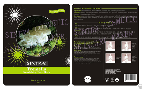 Máscara facial hidratando de nutrição do Tremella para a pele que aperta JL-03