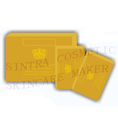 Máscara protectora RH-06 ácido antioxidante/hialurónico da máscara facial hidratando dourada