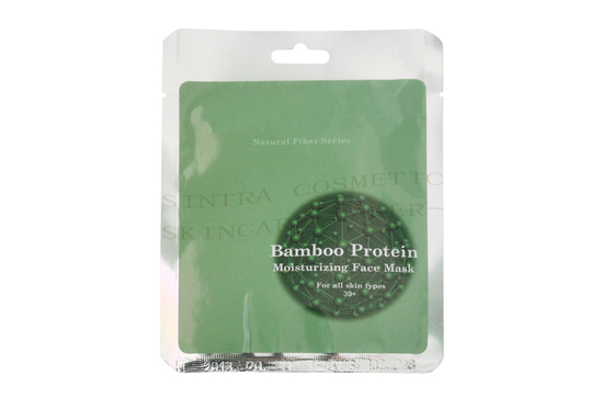 Máscaraes protectoras hidratando da proteína de bambu para a pele lisa que nutre QW-04