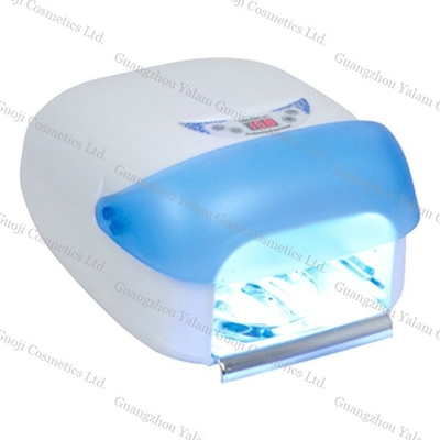 Elegante Design, comprimento de onda de 370nm, 36W Gel UV unhas lâmpada usando 4 * lâmpadas de 9W para secagem de Gel UV