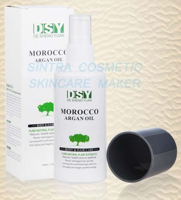 Óleo de nutrição do argão do líquido 100ml DSY Marrocos do óleo/cabelo do argão do tratamento do cabelo