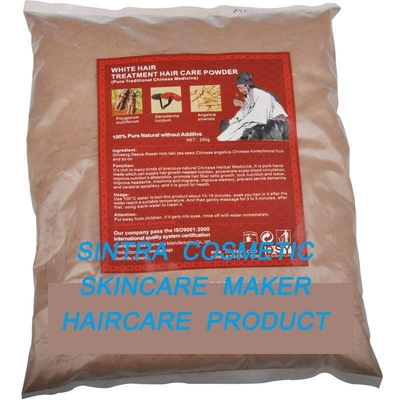 Pó do tratamento do cabelo branco de DSY 500g e líquido de nutrição do cabelo - STD-013