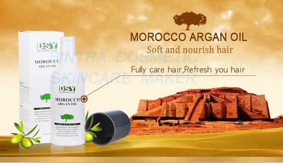 Líquido do cabelo/óleo de nutrição do argão óleo de cabelo 100ml DSY Marrocos - STD-010