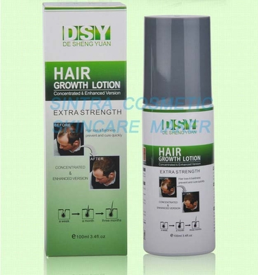 Crescimento de nutrição DSY Pilatory do cabelo da loção 100ml do líquido e do óleo do cabelo - STD-007