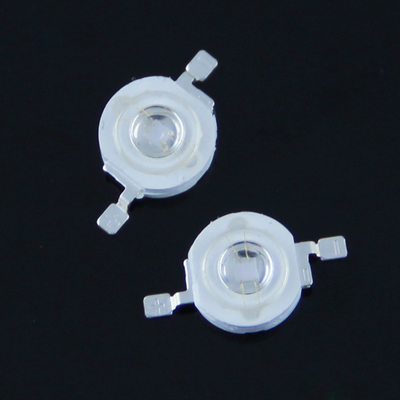o poder superior UV de 700mA 3.4-3.8V 3W 380nm conduziu diodos para a lâmpada conduzida do prego