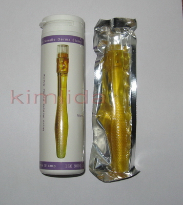 Rolo da cara da varinha do derma do selo do derma das agulhas do titânio 35 para cuidados com a pele faciais