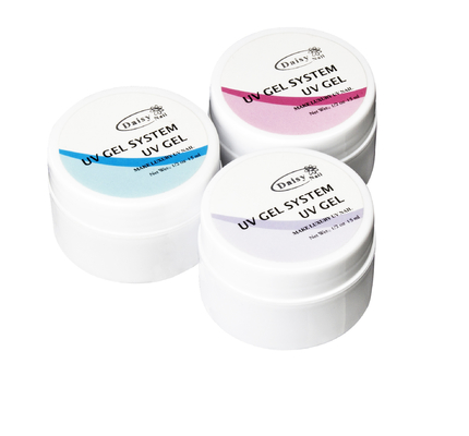 Sistema UV 0.5oz do gel do prego branco do espaço livre/natureza sem o rachamento