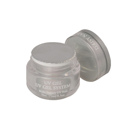 Pintura UV 15ML do gel da arte feita sob encomenda do prego da cor completa com cores de prata redondas da garrafa 3