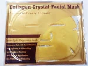 Esculpir facial de cristal da cara da máscara do colagénio dos cosméticos das meninas