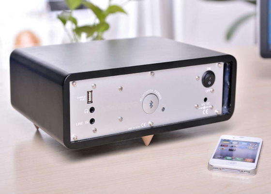Orador baixo profundo portátil de madeira de Bluetooth para a casa com função 265 * 88 * 196mm de NFC