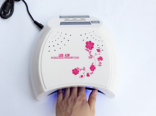 Tempo UV 5s do ajuste da lâmpada do secador do prego do diodo emissor de luz do salão de beleza eficiente alto, 10s, 20s