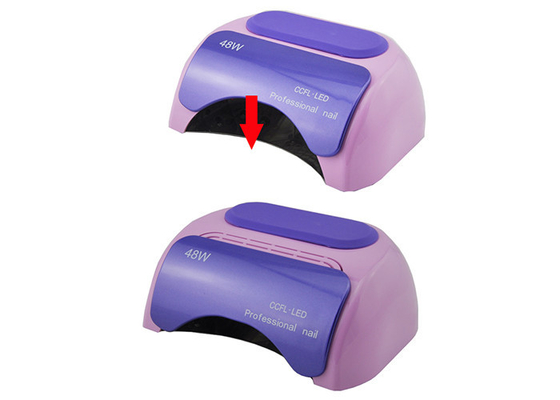 Lâmpada UV da arte UV lilás do prego da lâmpada 48W do prego do diodo emissor de luz do secador do gel do verniz para as unhas