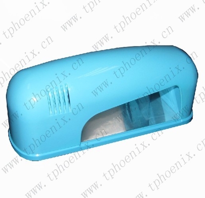 Lâmpada ultravioleta do gel germicida portátil do prego do plástico 9w do projeto para as mãos e os pés
