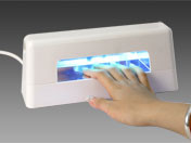0.8kg o verniz para as unhas, série prega a lâmpada 9w 110v - 220v uv germicida do cuidado e da proteção