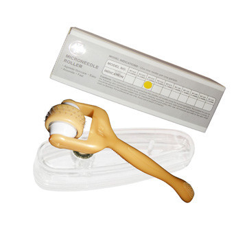 Rolo de aço inoxidável portátil de Derma do jogo de 75 agulhas para o ODM do OEM dos olhos