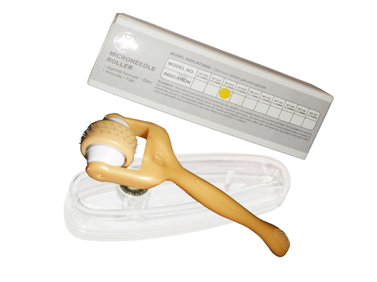 Rolo de aço inoxidável portátil de Derma de 75 agulhas para o serviço do OEM dos olhos