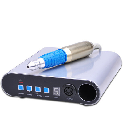 o prego elétrico do ompact e do handpiece de aço inoxidável do Torção-Fechamento do handpiece fura a máquina com sistema do interruptor de pé
