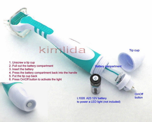 Rolo Titanium Handheld do derma do diodo emissor de luz de 540 agulhas com cabeça variável