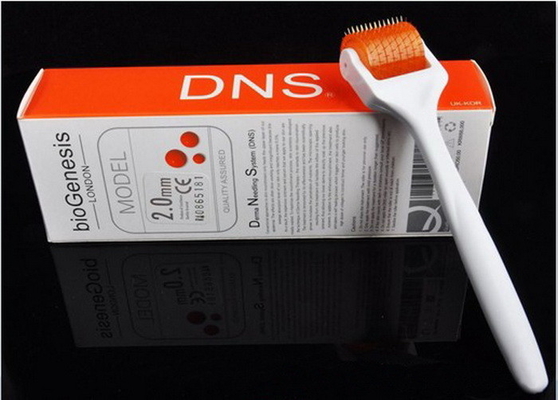 As agulhas titanium do rolo 200 do DNS Derma do corpo da cara da terapia do skinn do rolo de Derma da biogénese do DNS micro enfrentam o rolo do corpo da pele
