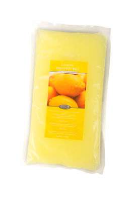 Cera de parafina húmida 450g dos TERMAS de Herapeutic do sabor do limão para o salão de beleza do prego