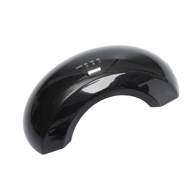 A longa vida cor-de-rosa/preto mini 6w conduziu o secador do prego da lâmpada com forma da ponte