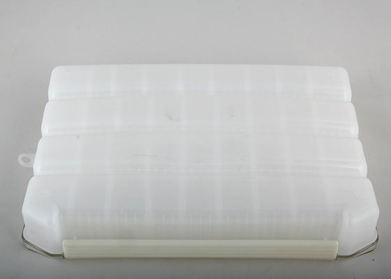 A arte ajustável grande branca do prego utiliza ferramentas a caixa vazia plástica para o salão de beleza do prego