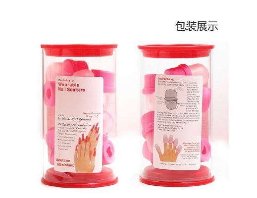 Os soakers Wearable do prego das ferramentas da arte do prego lustram o removedor 10pcs/garrafa