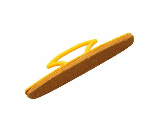 Único amortecedor lateral profissional amarelo do prego, amortecedor do creme da arte do prego