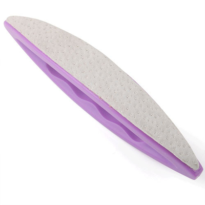 Amortecedor roxo de lustro bonito do prego das senhoras, amortecedor do creme da arte do prego com tampa