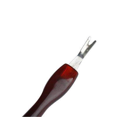 A arte do prego utiliza ferramentas o removedor plástico do pedicure do tratamento de mãos do empurrador da cutícula