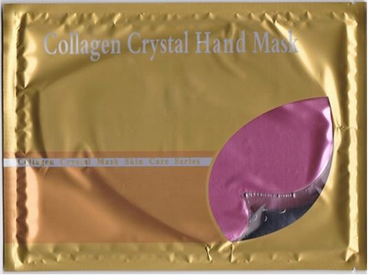 O branco facial da máscara do colagénio puro do vinho tinto hidrata para a mão SS-050