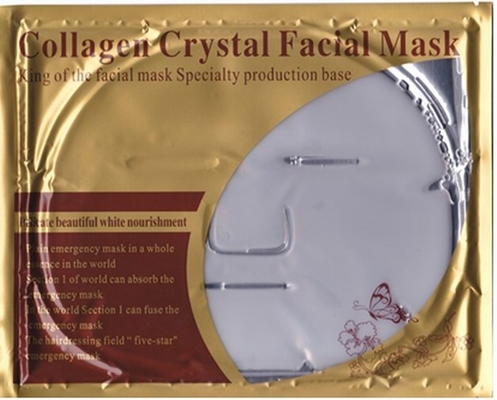 Máscara facial hidratando transparente do colagénio para a vitamina C SM-019 da pele seca