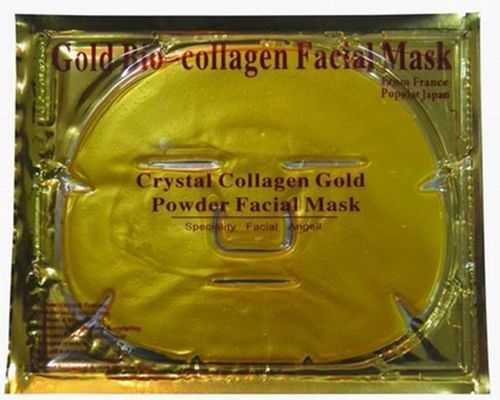 Máscara facial do colagénio de cristal Nano do ouro 24K/máscara protectora SM-021 ácido hialurónico