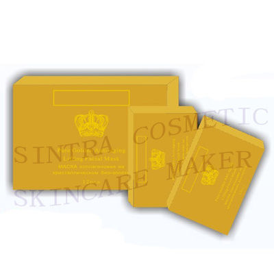 Máscara protectora RH-06 ácido antioxidante/hialurónico da máscara facial hidratando dourada