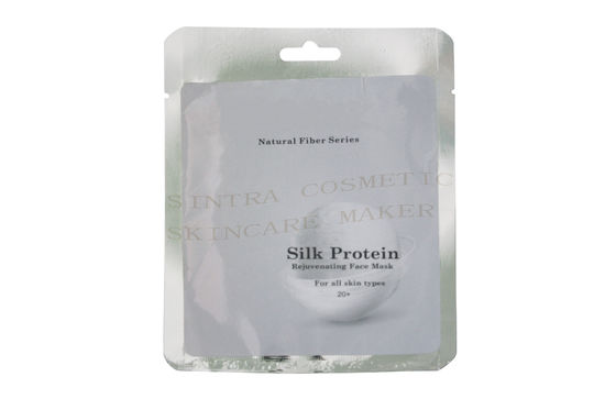 Máscara facial hidratando natural, proteína de seda que rejuvenesce a máscara protectora QW-02