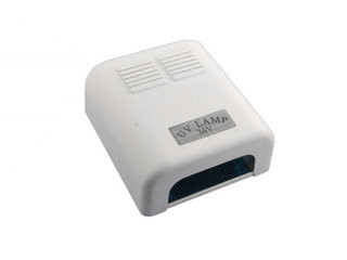 CE certificada 36W unha UV luz com comprimento de onda de 370nm inofensivo para os olhos.