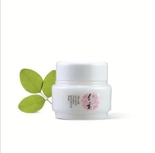 Creme erval do alvejante da pele, máscara de seda rosado 25ml para a pele amarelada