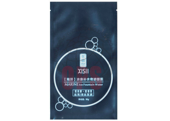 Umidade de empacotamento dos sacos do cosmético facial da máscara - prova com zíper