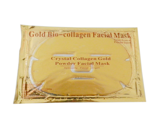 máscara facial com ouro Bio-colágeno é formulada com ouro puro, bio-ingredientes naturais, hidratação compostos