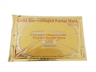máscara facial com ouro Bio-colágeno é formulada com ouro puro, bio-ingredientes naturais, hidratação compostos