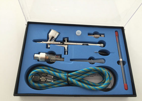 Tatuagem ajustada nova da pintura do passatempo do bolo do ofício do compressor de ar do aerógrafo da Duplo-Ação da precisão